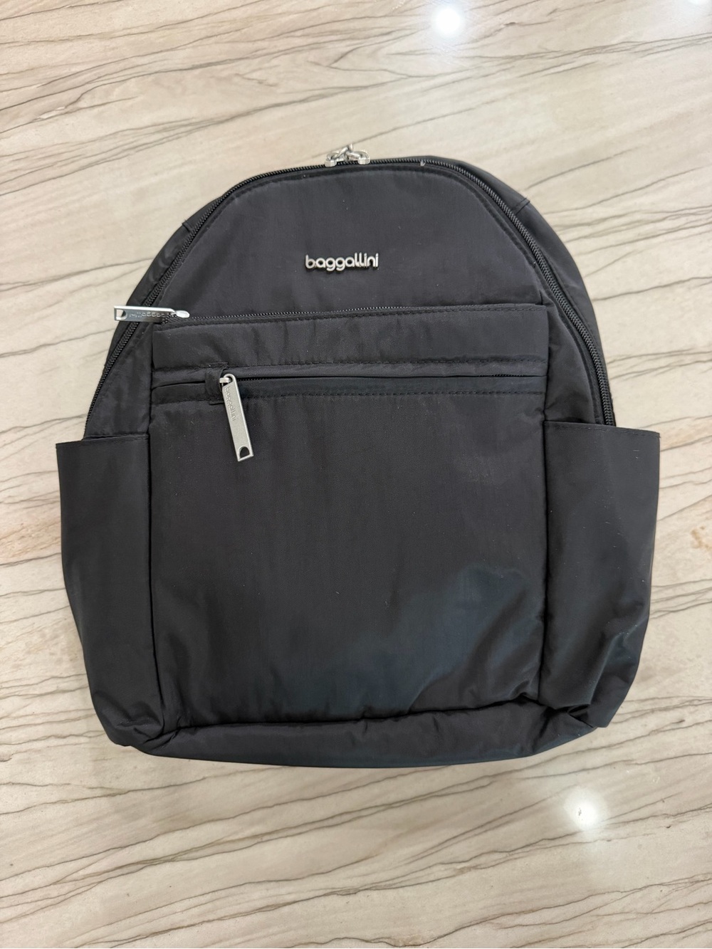 Baggallini Anti-Theft Backpack NWOT Black RFID Travel Bag